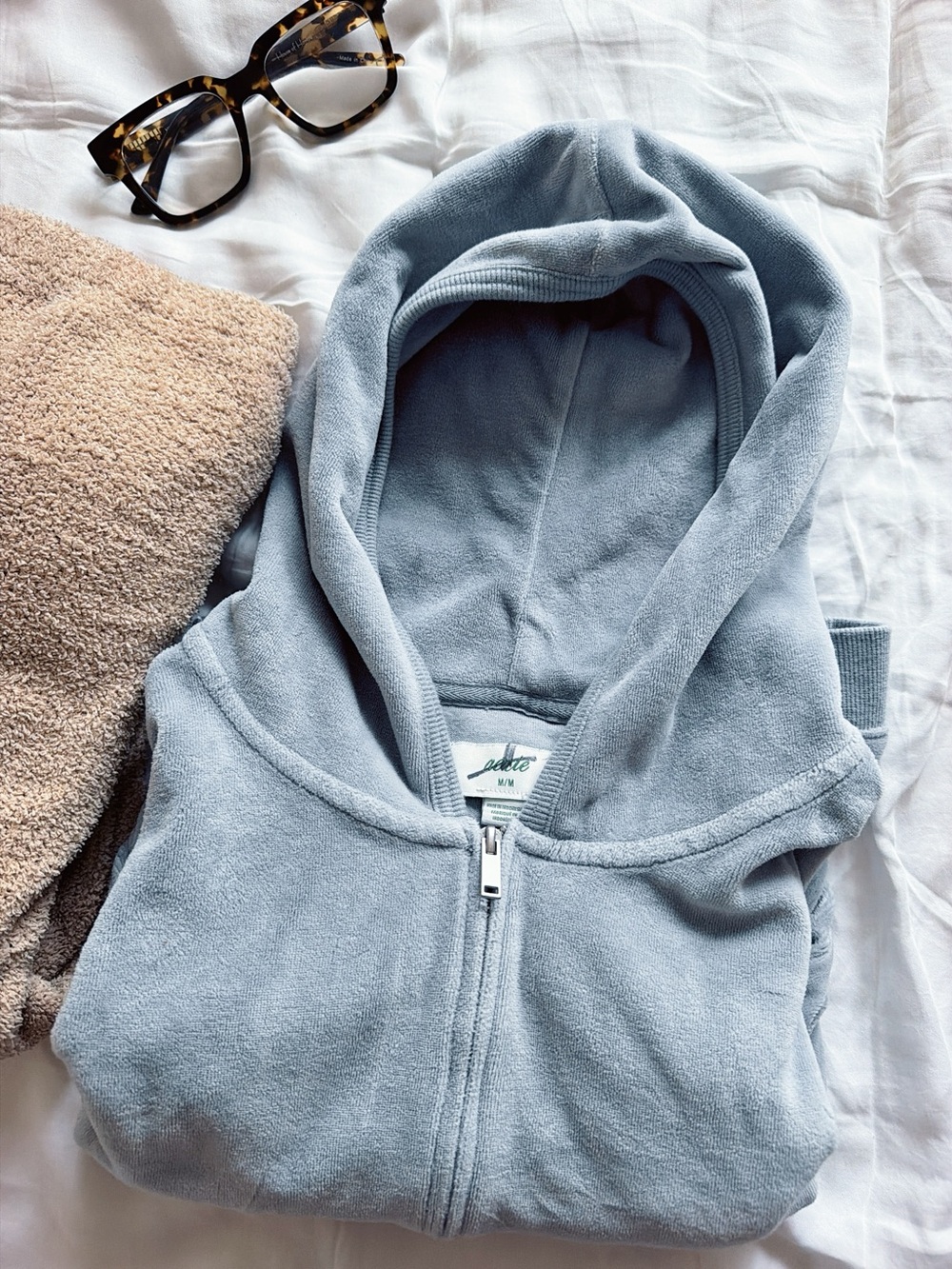 Aerie Pullover Zip Up Hoodie